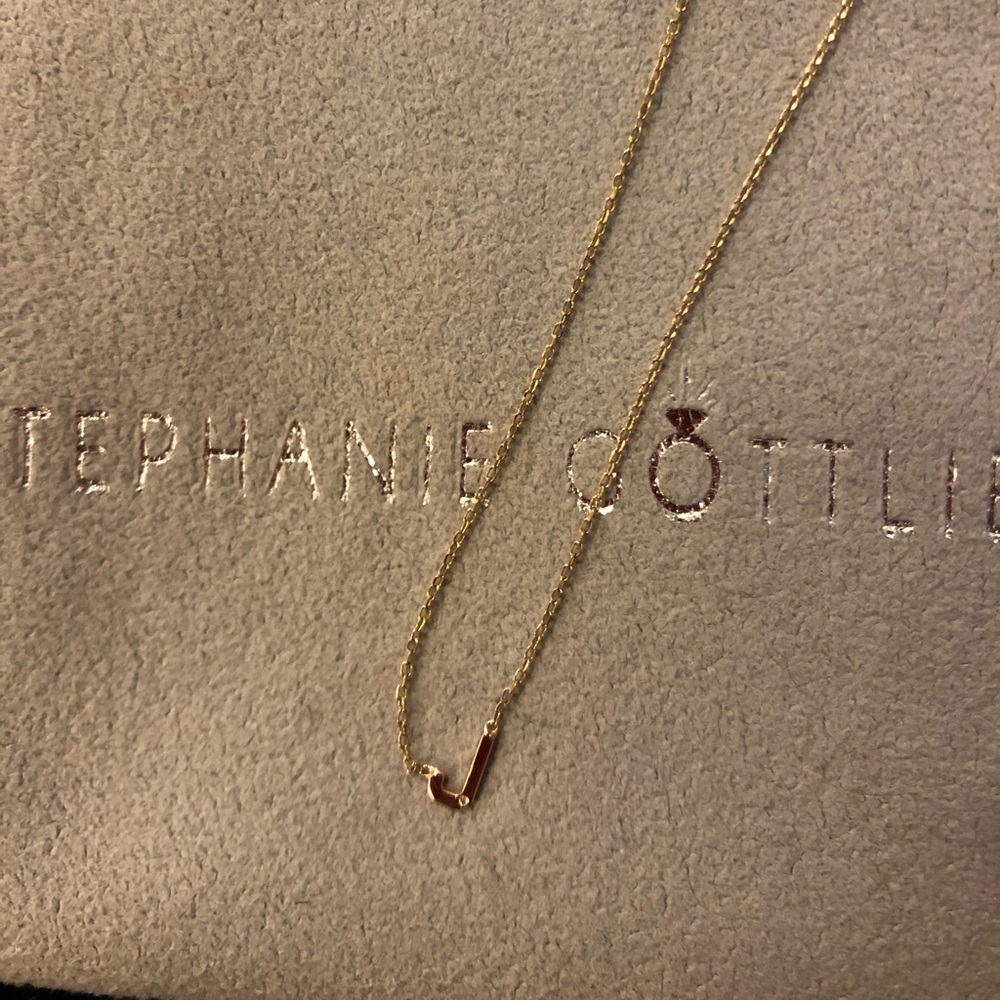 Stephanie Gottlieb Mini Mini Initial Necklace